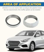 UBOG 2.25" Exhaust Donut Gasket Seal Ring for Cars Trucks Universal - Image 5
