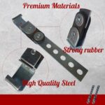 Heavy Duty Universal Exhaust Hanger Brackets | 2-Pack Swivel Muffler Support Hangers - Image 3