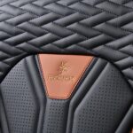 FLORICH Waterproof Leather Car Seat Covers 2 Pack Brown Black - Image 5