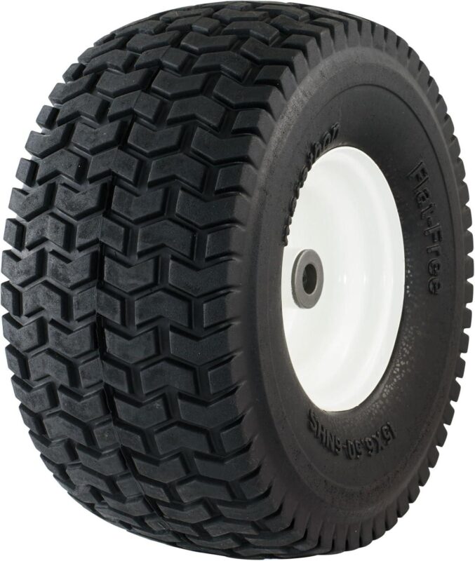 Upgrade Our Riding Mower with Marathon 30426 Flat Free Tire