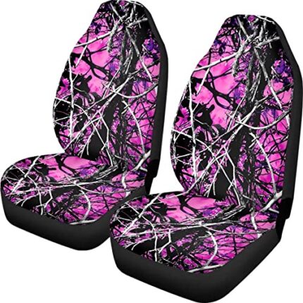 car seat covers pink camo