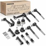 A-Premium Set of 14, Front Upper & Lower Ball Joint, Inner & Outer Tie Rod End, Sway Bar Link, Idler Arm, Compatible with Chevrolet Astro 1990-2005, GMC Safari 1990-2005, RWD Only