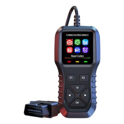 BY-J OBD2 Scanner Diagnostic Tool, Professional OBD2 Scanners Car Code Reader Check Engine Light with Reset OBDII/EOBD Car Scanner Diagnostic Tool for All Cars After 1996