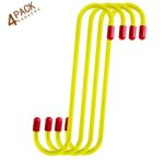 4PC Brake Caliper Hanger Hook Set with Rubber Tips for Auto Repair - Image 2