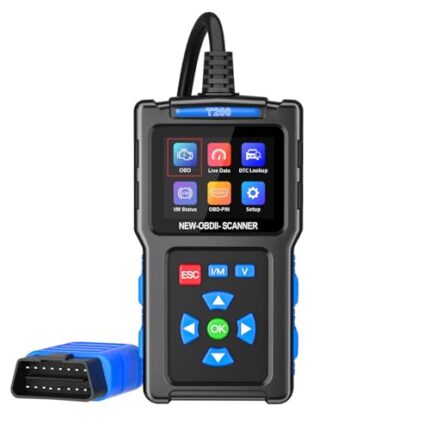 CTobd obd2 Scanner Diagnostic Tool Car Accessories Check Engine Code Reader with Reset for Cars Professional Vehicles Scan Tools Fault Warning Light All OBDII EOBD Protocol Automotive After 1996