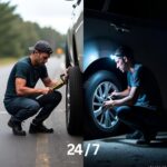 2 Ton Scissor Car Jack Kit with Lug Wrench for SUV Auto Tire - Image 2