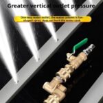 Professional Radiator Cleaner Tool | 24'' Stainless Steel Pressure Washer Wand for Cars & Trucks - Image 2