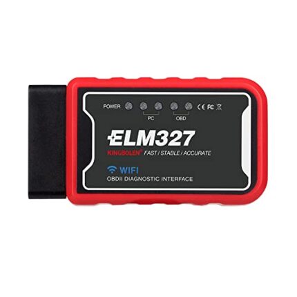 ELM327 OBD2 Scanner WiFi Car Failure Detector OBD OBDII Code Reader Check Engine Light Diagnostic Scan Tool for iOS and Android (WiFi Version)