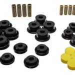 Energy Suspension 2.3106G Front Control Arm Bushing Set for Jeep TJ , black