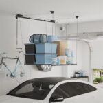 FLEXIMOUNTS 4x4 Heavy-Duty Garage Ceiling Storage Rack 300lbs - Image 2