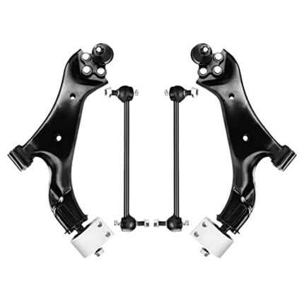 Front Driver & Passenger Side Lower Control Arms Suspension Kit Fit for Chevy Equinox, Fit for GMC Terrain 2010 2011 2012 2013 2014 2015 2016 2017-4pc Set