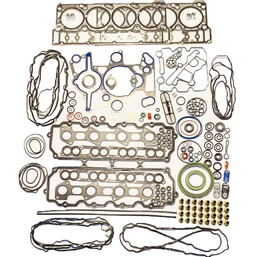 Full Gasket Set - Includes Head Gasket Set and Bottom Full Gasket Set - Includes Head Gasket Set and Bottom End Set - Fits Ford 6.0 6.0L Powerstroke 2003-2010 - DK Engine Parts (18MM)