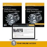 Fundamentals of Medium/Heavy Duty Diesel Engines, Student Workbook, AND 1 Year Access to Medium/Heavy Vehicle Online: .