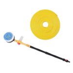 GLEAVI 5m Handle Automatic Rotating Car Cleaning Brush Kit Hose Wash Mop for Washing and Detailing for Home Use and Outdoor Vehicles