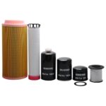 HLBTK 50638800 50638000 50638100 50638200 50638300 50640500 Diesel Maintenance Service Filter Kit Fits for HATZ 3H50 or 4H50 Engines - Air/Fuel/Oil Filter
