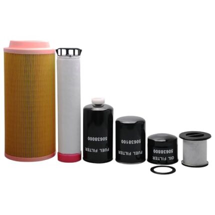 HLBTK 50638800 50638000 50638100 50638200 50638300 50640500 Diesel Maintenance Service Filter Kit Fits for HATZ 3H50 or 4H50 Engines - Air/Fuel/Oil Filter
