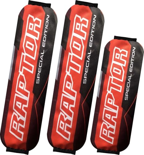 High-Performance Shock Covers Compatible fit for Yamaha Raptor 90, 400, High-Performance Shock Covers Compatible fit for Yamaha Raptor 90, 400, 450, 600, 700 – Durable, Water-Resistant, Easy to Install, Reliable All-Terrain Protectio 03