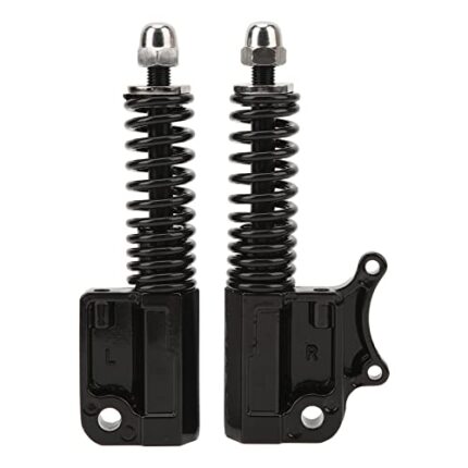 Hydraulic Front Shock Absorber 2PCS 200mm Front Suspension Struts for Electric Bike and Scooter Aluminum Alloy Spring Damping System