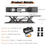 Jocisland 5000 LBS Portable Car Lift 26" Height Quick Jack Garage - Image 2
