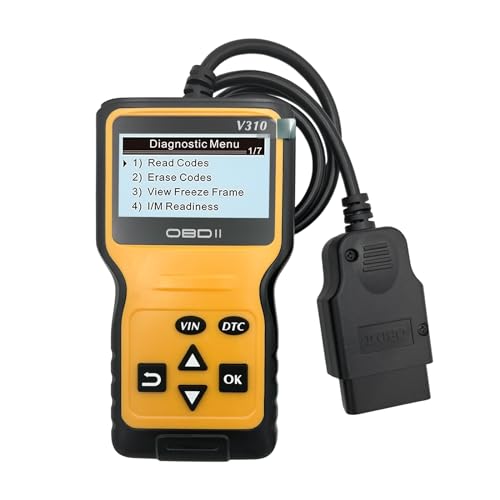 Kewucn Car OBD2 Scanner Code Reader, Automotive Engine Fault Scanner Kewucn Car OBD2 Scanner Code Reader, Automotive Engine Fault Scanner to Clear Error Code, Diagnostic Scan Tool for Most OBD II Protocol Vehicles After 1996, Universal Car Accessories