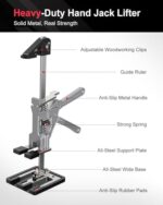 Kolvoii 10" Adjustable Arm Jack 2-Pack for Furniture & Drywall - Image 2