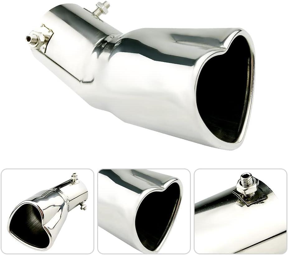 Heart-Shaped Chrome: Rev Up Your Ride's Style!