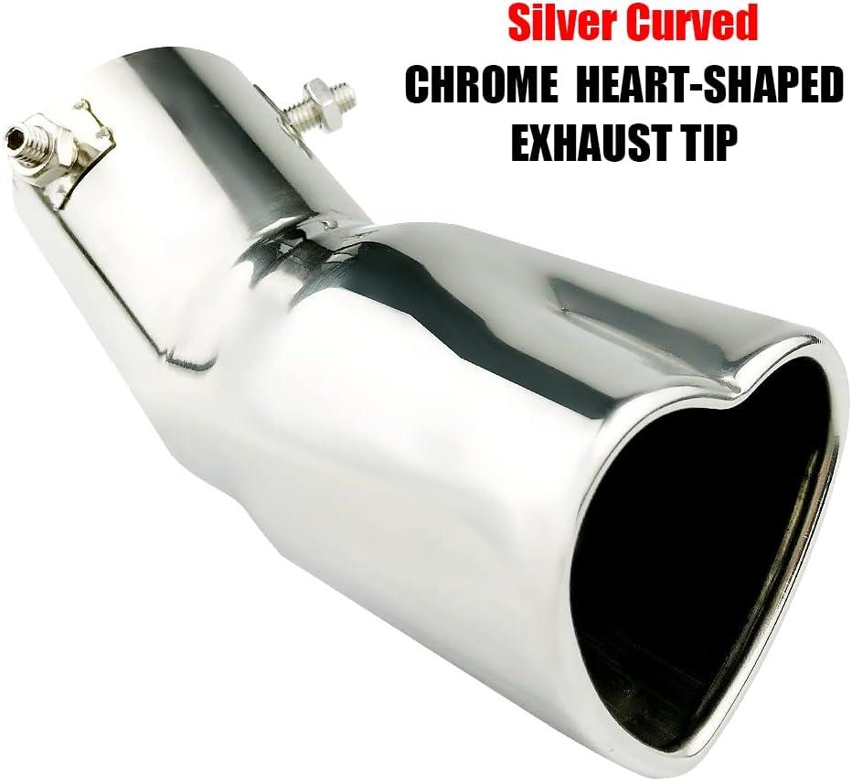 Heart-Shaped Chrome: Rev Up Your ride's Style!