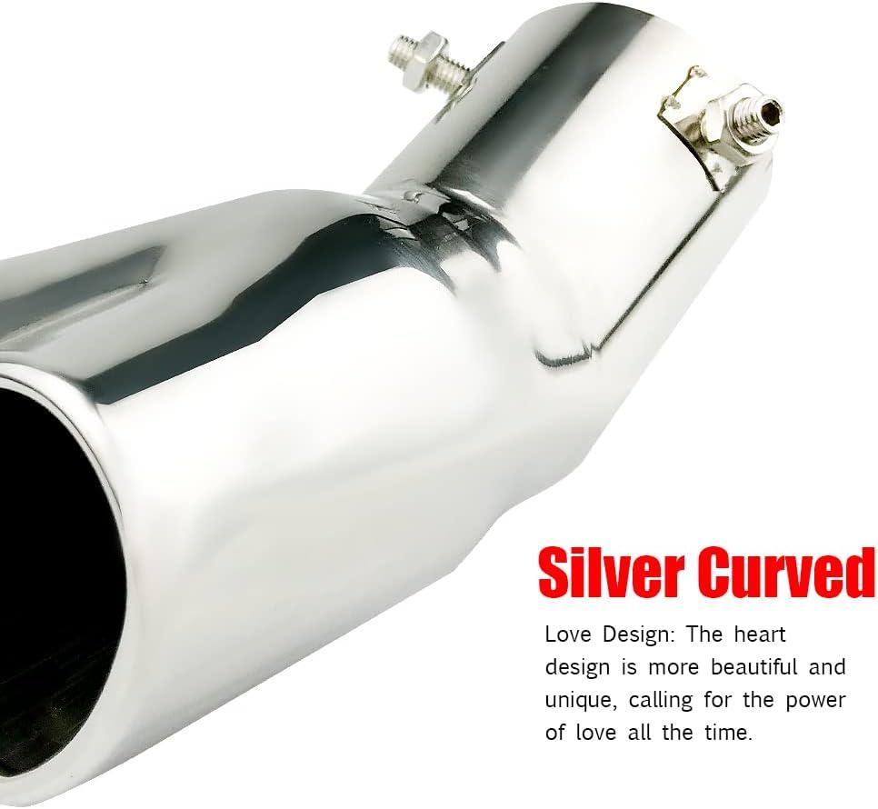 Heart-shaped Chrome: Rev Up Your Ride's Style!