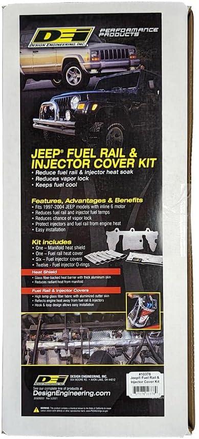 Beat the Heat: Jeep 4.0L Fuel Rail Shield Kit