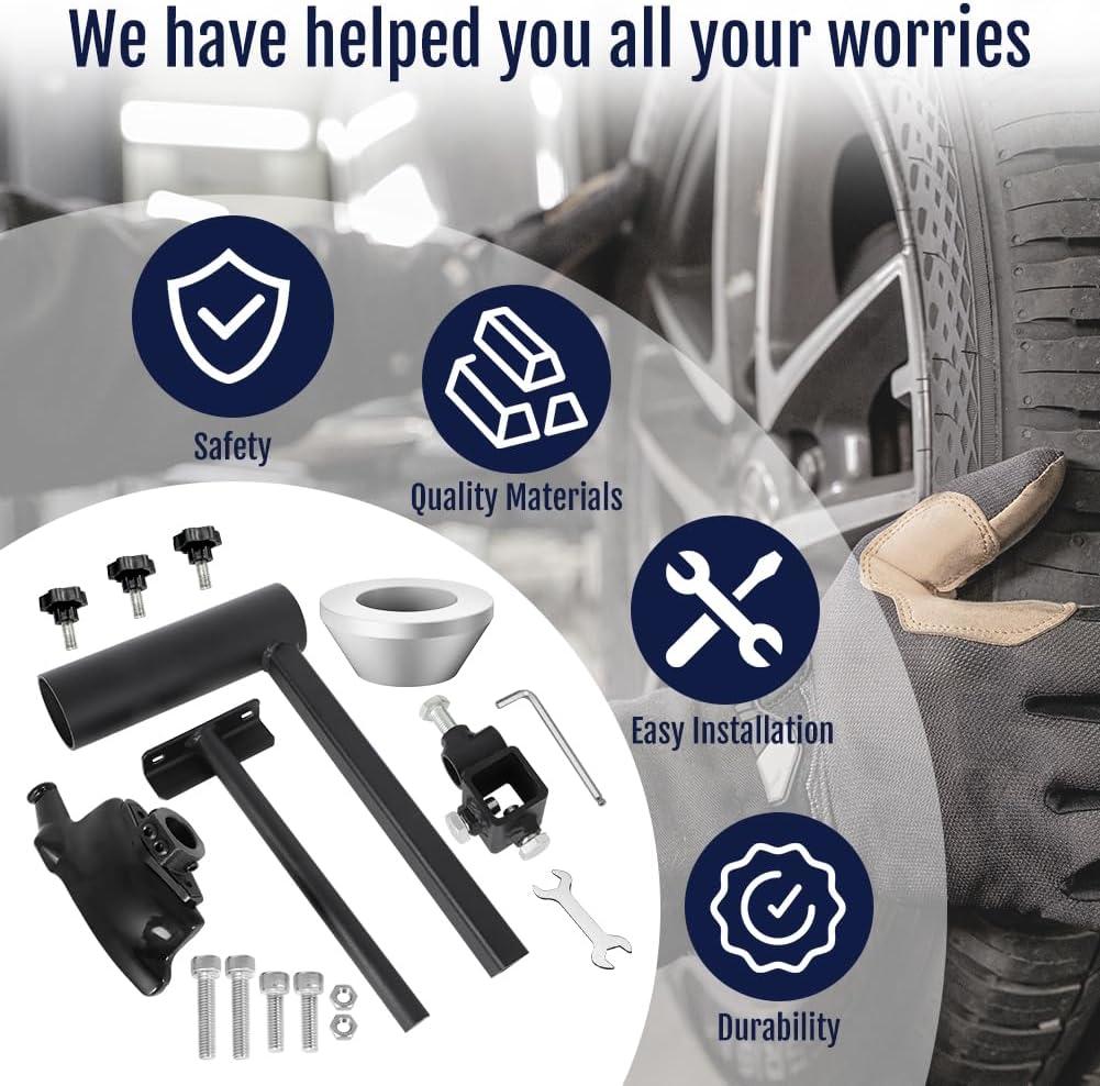 Transforming Our Manual Tire Changer: Duck Head Kit Magic!