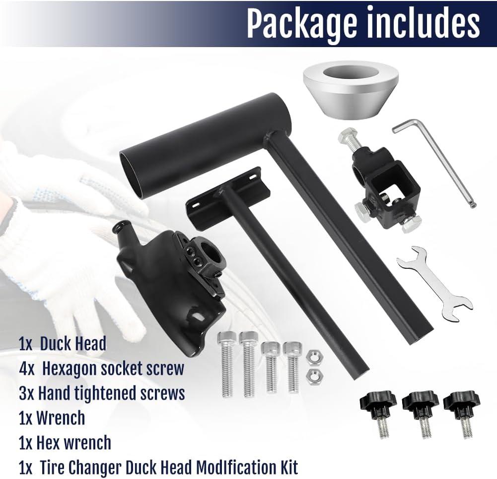Transforming​ Our Manual Tire Changer: ⁢Duck Head Kit Magic!