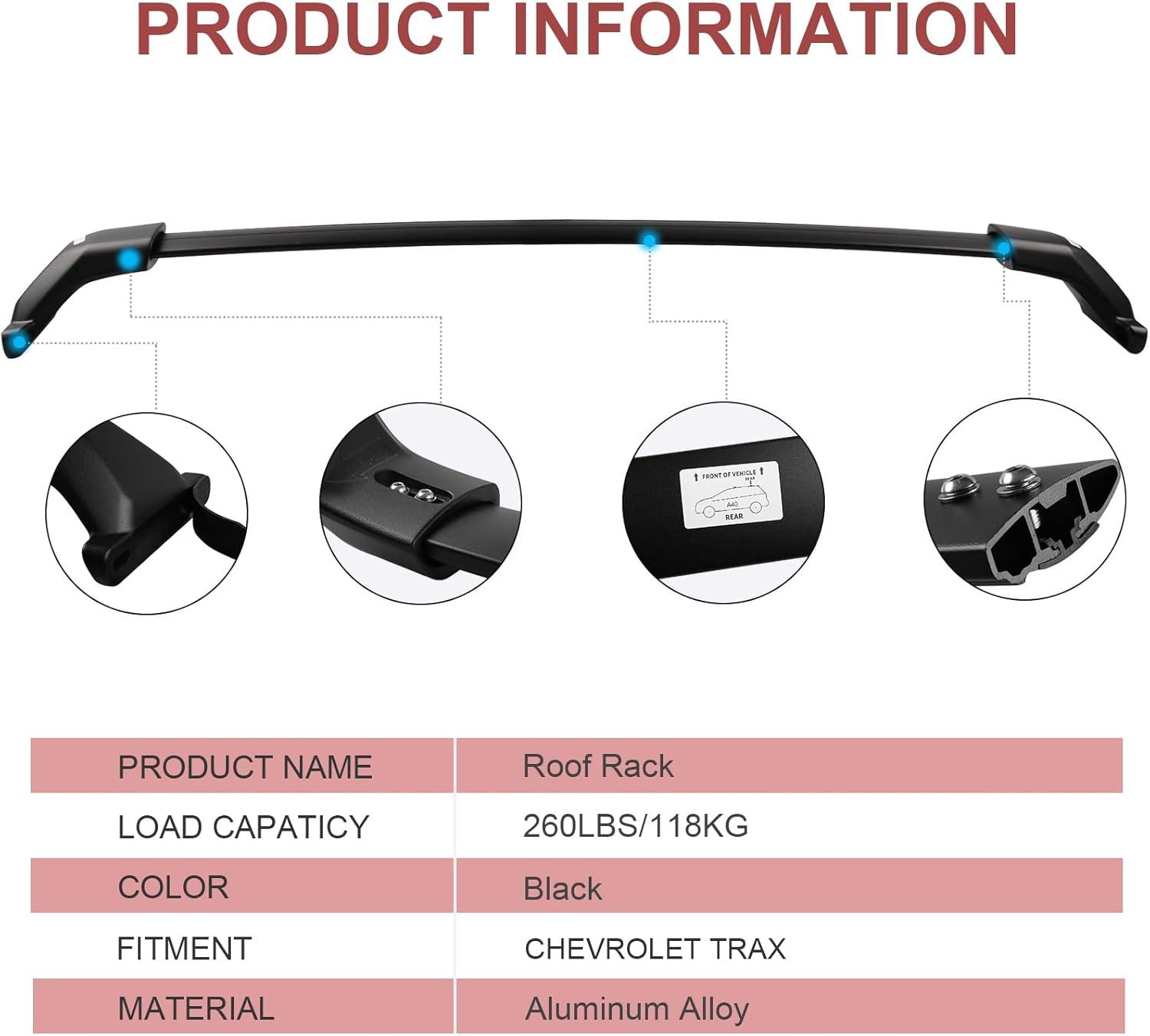 Our Take on KINGGERI's Robust Roof Rack for Chevy ⁣Trax