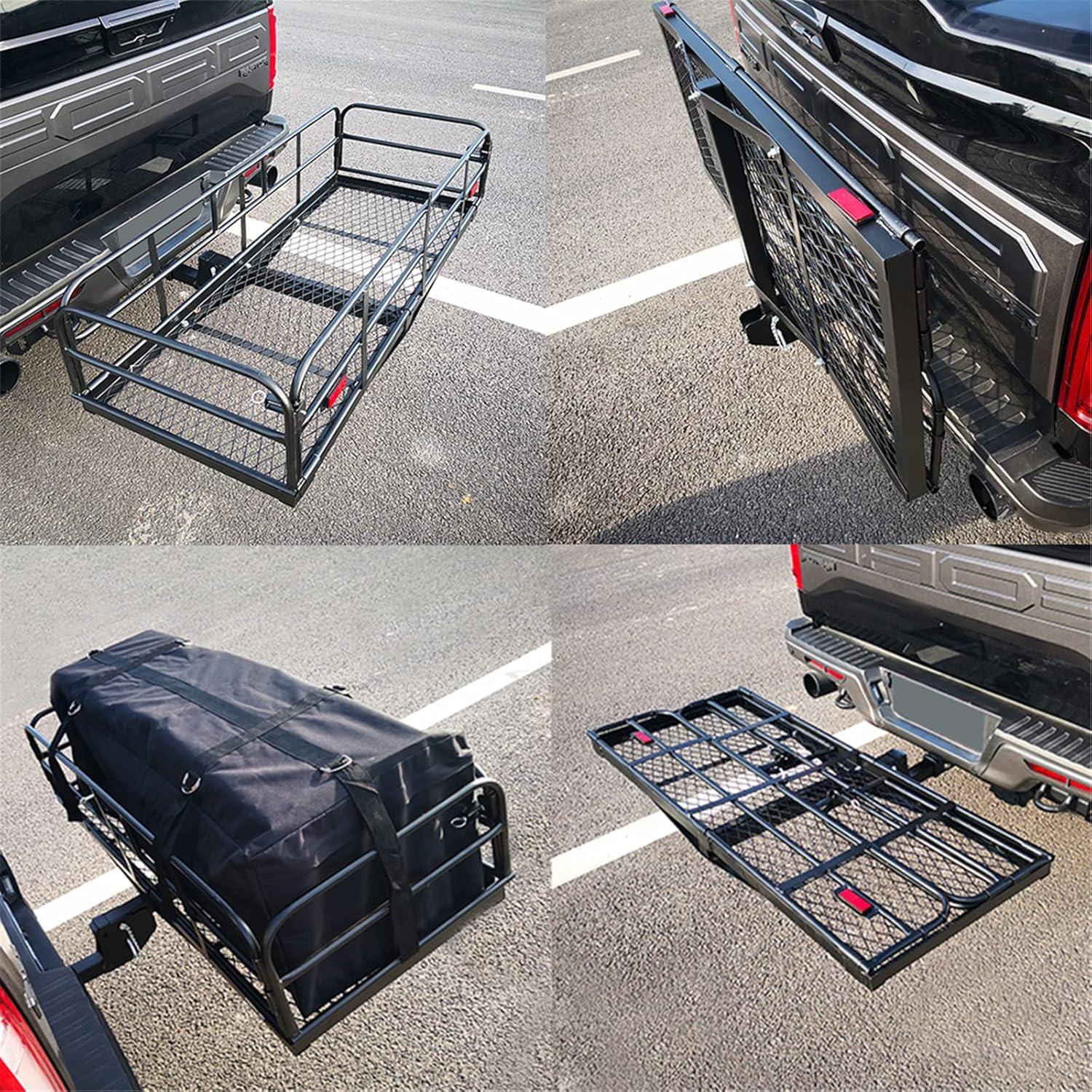 We Tested ⁢the 500 Lbs Foldable Hitch Cargo Carrier