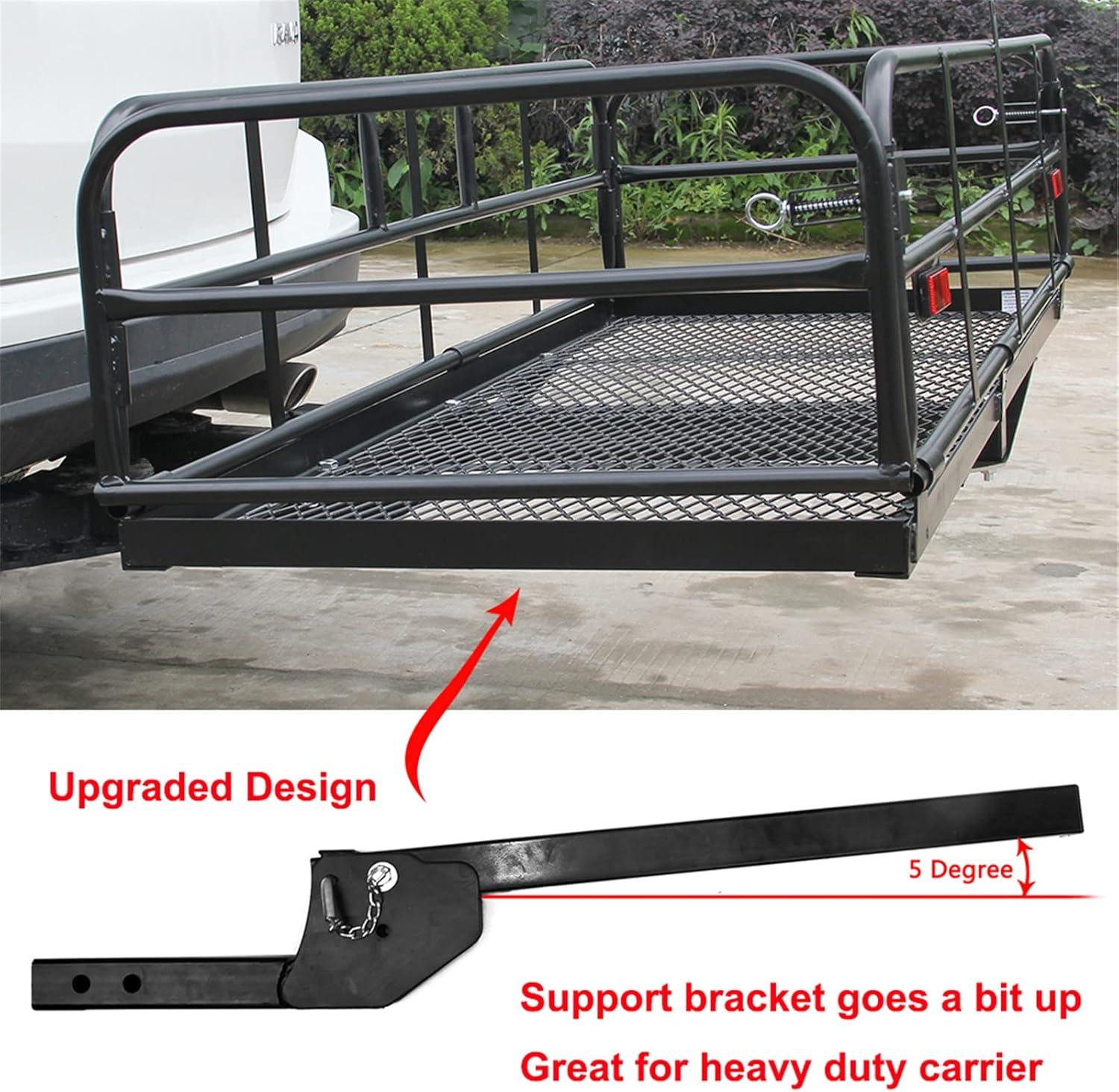 We Tested⁤ the‍ 500 Lbs Foldable Hitch Cargo Carrier