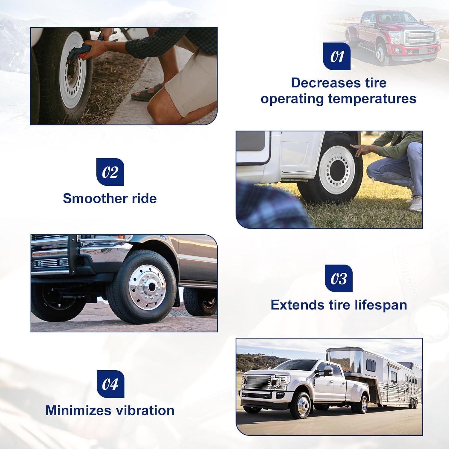 Discover Our 2Pcs wheel Balancer for F-450/F-550: Drive smooth!