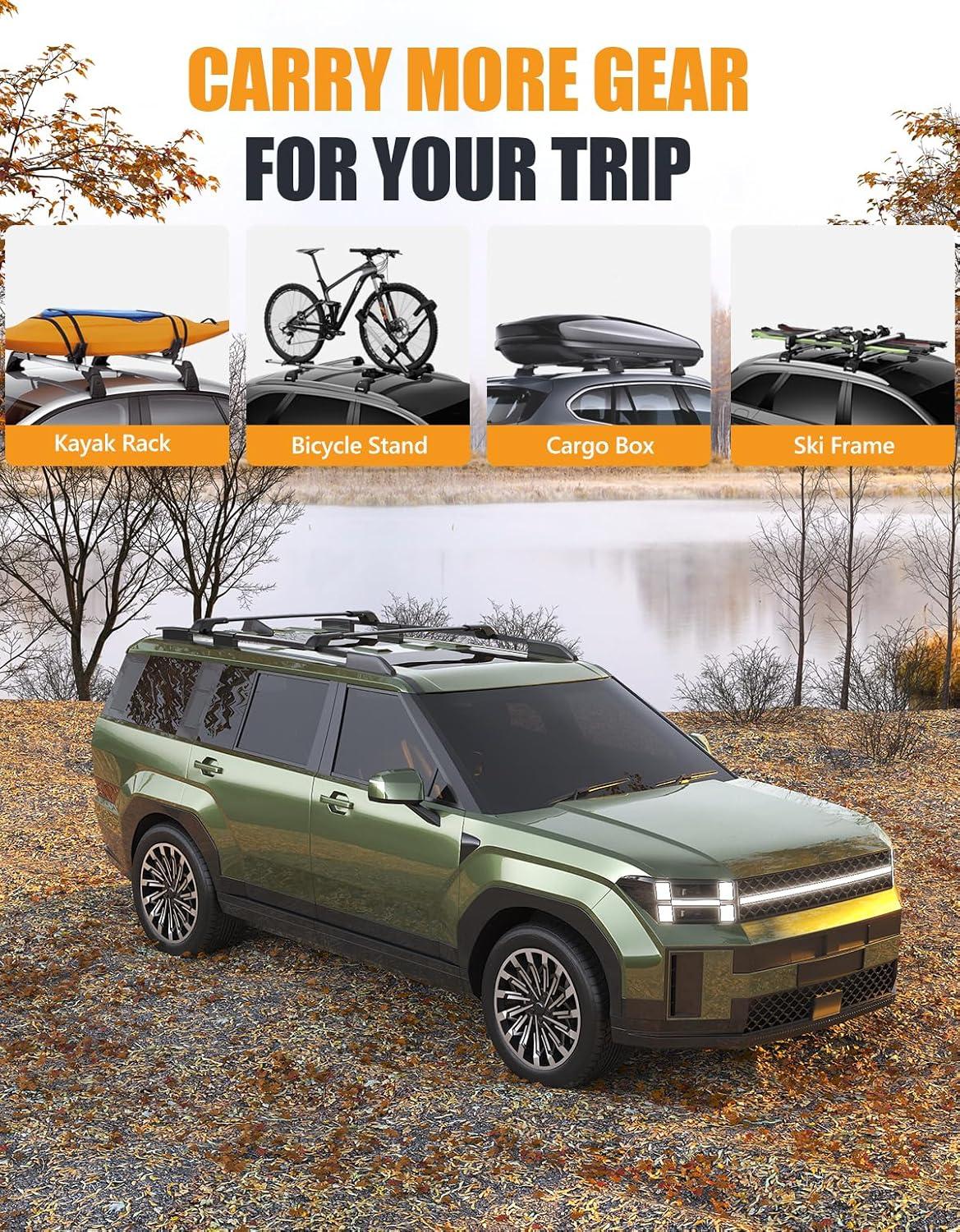 We Test the KINGGERI Roof Rack: Santa fe's Perfect Cargo Solution