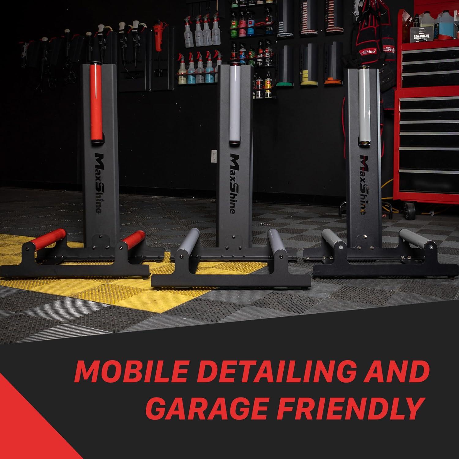 Elevate Our ‍Detailing Game with Maxshine's 360° Tire Stand!