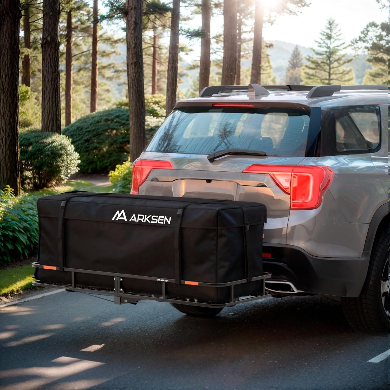 Our Review of ARKSEN's Robust 500lb Folding Hitch Cargo Carrier