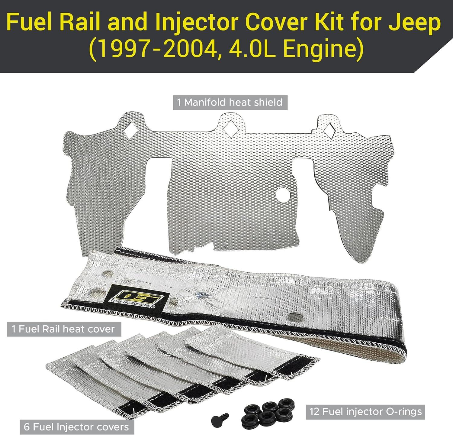Beat the Heat: Jeep 4.0L Fuel Rail Shield Kit