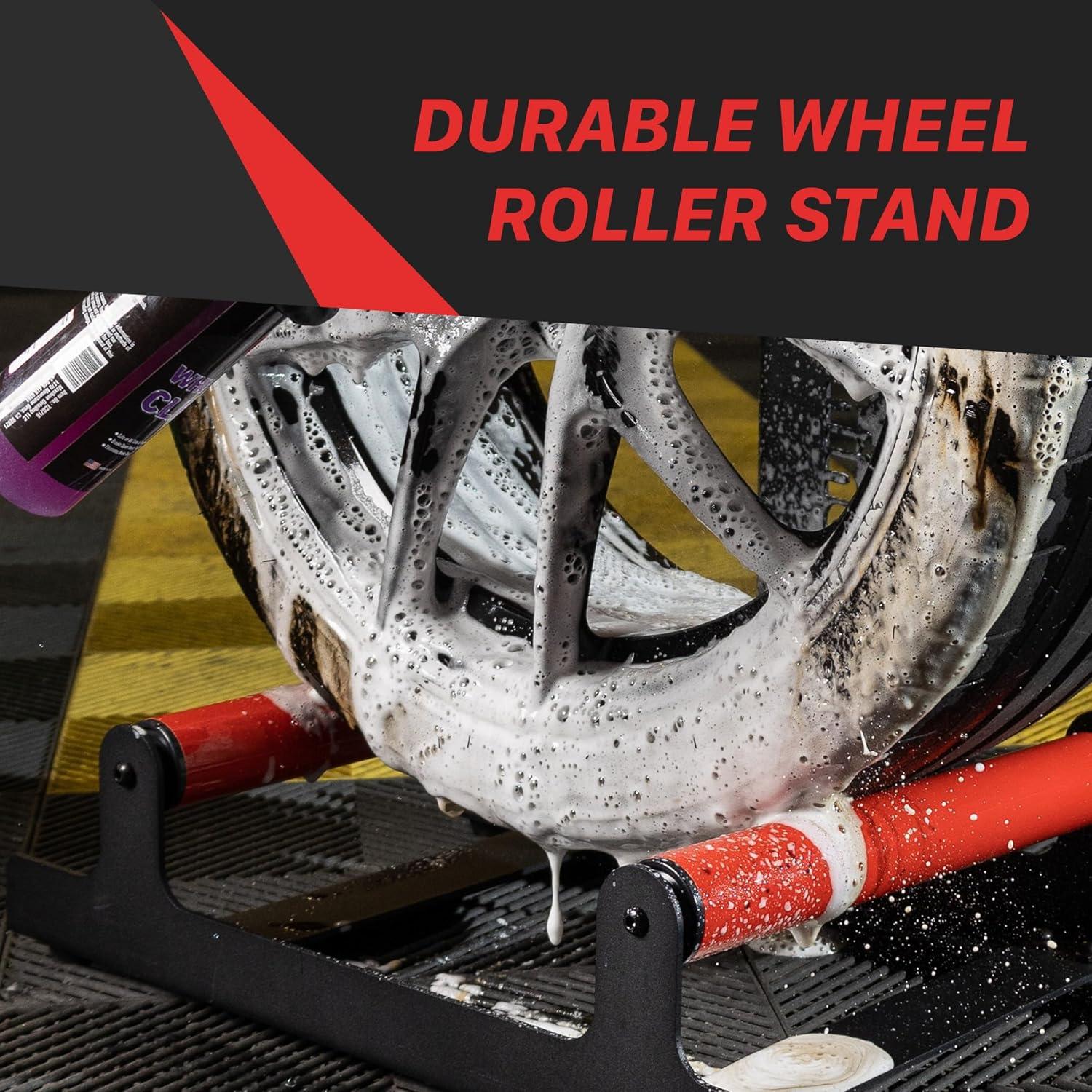 Elevate Our Detailing game with Maxshine's 360° tire Stand!
