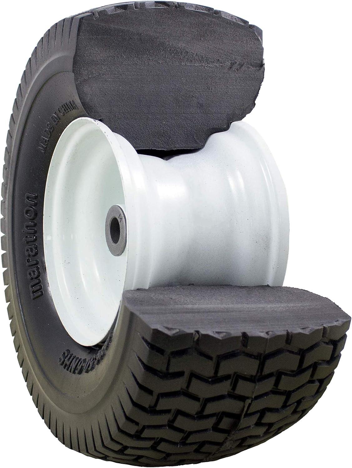 Upgrade Our Riding ‍Mower with Marathon 30426 Flat Free Tire