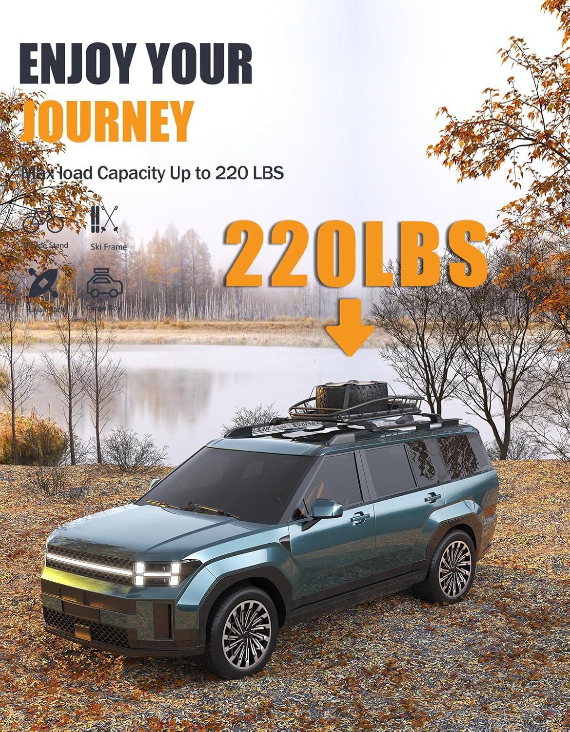 we Test the KINGGERI Roof ⁢Rack: Santa Fe's Perfect⁣ Cargo Solution