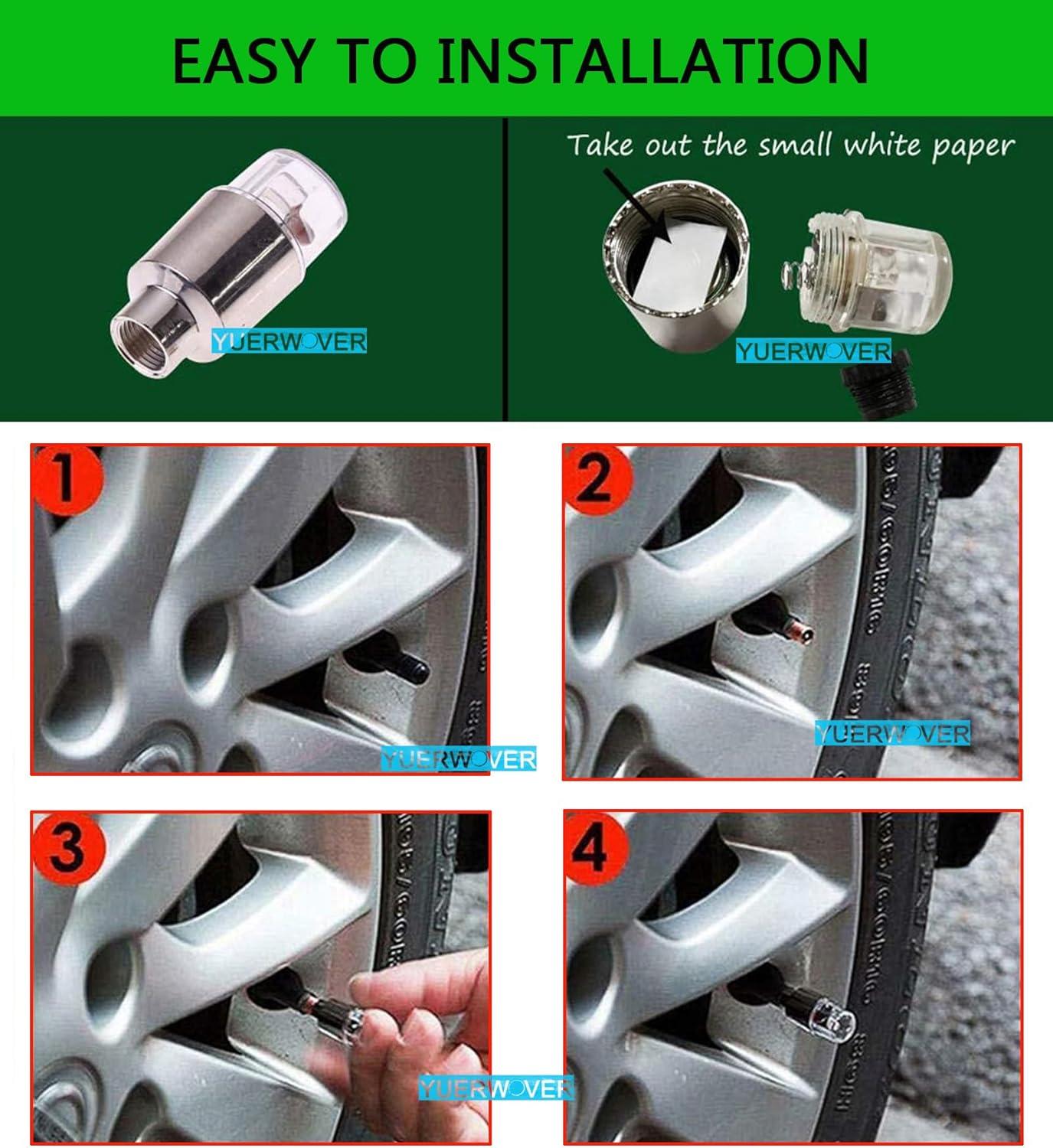 Brighten​ Our Rides: ⁣Fun LED Valve Caps for Every Adventure!