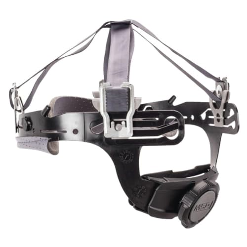 MSA 10153385 Fas-Trac III Replacement Suspension - 4-Point Attachment, Size: MSA 10153385 Fas-Trac III Replacement Suspension - 4-Point Attachment, Size: Standard, Skullgard/Comfo-Cap Helmet Accessory, Cap/Hat-Style Hard Hat Suspension, Adjustable, Replaceable & Durable Gear,Black