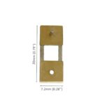 Jauch 77 Emperor Grandfather Clock Spring Set 11/16x5/16 3pcs - Image 2