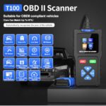 Shyralan T100 OBD2 Scanner: Professional Car Diagnostic Tool for All Vehicles - Image 2