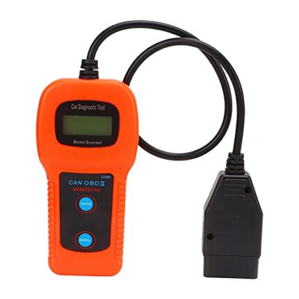 Starrypxl U480 Car OBD2 Diagnostic Scanner LCD Display 10‑12V DC Universal Engine Code Reader Tool Portable Efficient Vehicle Maintenance