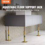 VEVOR 4-Pack Floor Jacks 10000LBS Support 11.6-16" Leveling Posts - Image 2