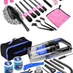 Viewsun 36PCS Car Cleaning Kit, Complete Car Cleaning Supplies with 2 car Vacuum for Deep Cleaning