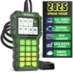 XpertAuto C303 OBD2 Scanner Live Data Professional Mechanic Universal OBDII Diagnostic Code Reader Tool for Clearing Fault Code Check Engine Light, Freeze Fram,I/M Readiness, Data Printing